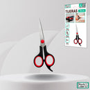 Tijeras de Acero Inoxidable 14cm con Mango Ergonómico