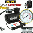 Compresor de Aire Portátil 12V 300 PSI para Neumáticos de Coche