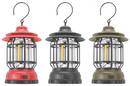 Lámpara de Camping LED Estilo Farol con Gancho